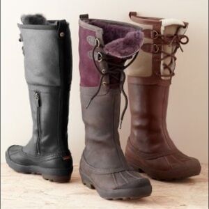 UGG Women's Winter & Rain Tall Boots in Black, Gray, Brown and Plum